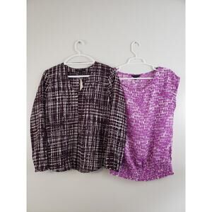 Y2K Banana Republic Women's Blouse Size S Casual Fairycore Office Siren Lot 2